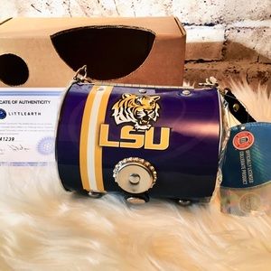 RARE! LSU “Petite Cyclone” License Plate Purse